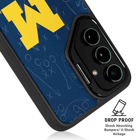 University of Michigan Jersey Split Galaxy S26 Kickstand Case