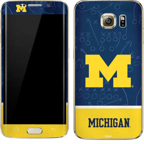 University of Michigan Jersey Split Galaxy S7 Edge Skin