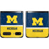University of Michigan Jersey Split Galaxy Z Flip Skin
