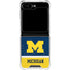 University of Michigan Jersey Split Galaxy Z Flip5 5G Clear Case