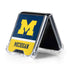 University of Michigan Jersey Split Galaxy Z Flip5 5G Clear Case