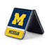 University of Michigan Jersey Split Galaxy Z Flip5 5G Skin