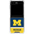 University of Michigan Jersey Split Galaxy Z Flip6 Clear Case