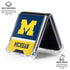 University of Michigan Jersey Split Galaxy Z Flip6 Clear Case