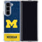 University of Michigan Jersey Split Galaxy Z Fold5 5G Clear Case
