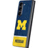 University of Michigan Jersey Split Galaxy Z Fold5 5G Skin