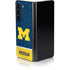 University of Michigan Jersey Split Galaxy Z Fold5 5G Skin