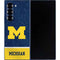 University of Michigan Jersey Split Galaxy Z Fold6 Skin