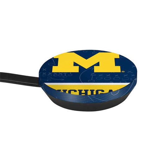 University of Michigan Jersey Split Google Stadia Controller Skin