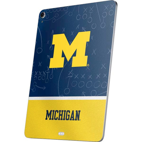 University of Michigan Jersey Split Apple iPad Air Skin