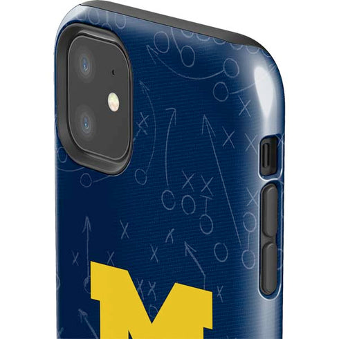 University of Michigan Jersey Split iPhone 11 Impact Case