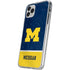 University of Michigan Jersey Split iPhone 11 Pro Clear Case