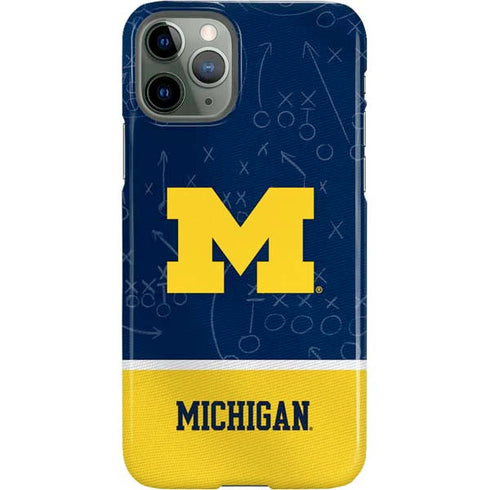 University of Michigan Jersey Split iPhone 11 Pro Lite Case