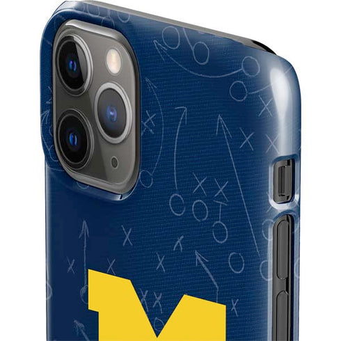 University of Michigan Jersey Split iPhone 11 Pro Lite Case