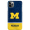 University of Michigan Jersey Split iPhone 11 Pro Max Lite Case