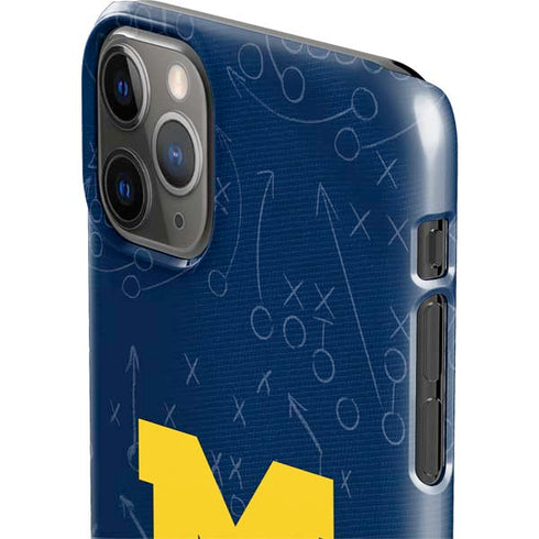 University of Michigan Jersey Split iPhone 11 Pro Max Lite Case