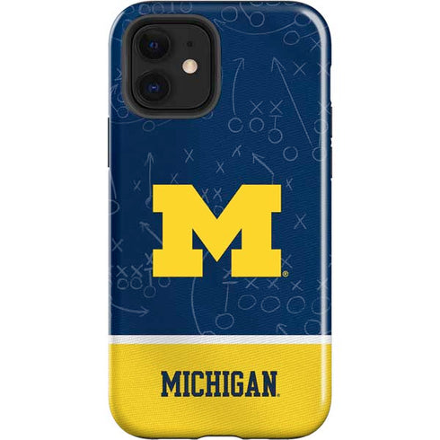 University of Michigan Jersey Split iPhone 12 Impact Case