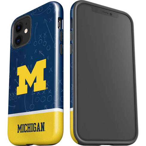 University of Michigan Jersey Split iPhone 12 Impact Case