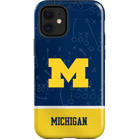 University of Michigan Jersey Split iPhone 12 Mini Impact Case