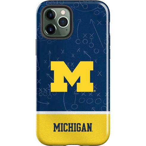 University of Michigan Jersey Split iPhone 12 Pro Impact Case
