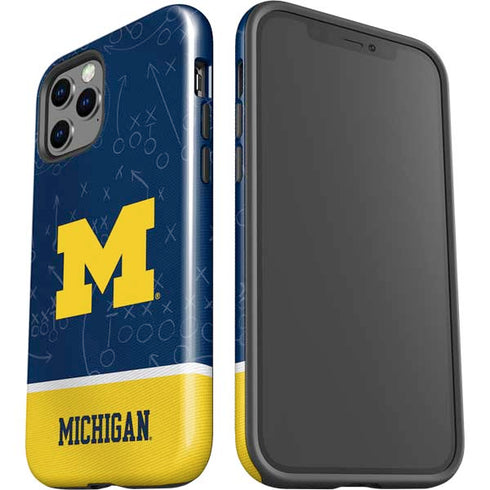 University of Michigan Jersey Split iPhone 12 Pro Impact Case