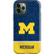 University of Michigan Jersey Split iPhone 12 Pro Max Impact Case