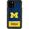 University of Michigan Jersey Split iPhone 12 Pro Max Waterproof Case