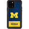 University of Michigan Jersey Split iPhone 12 Pro Waterproof Case