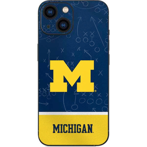 University of Michigan Jersey Split iPhone 13 Mini Skin