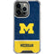 University of Michigan Jersey Split iPhone 13 Pro Clear Case