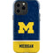 University of Michigan Jersey Split iPhone 13 Pro Max Impact Case