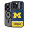 University of Michigan Jersey Split iPhone 13 Pro Max Kickstand Case