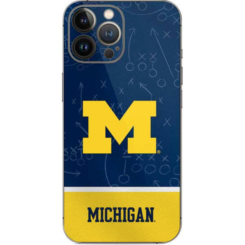 University of Michigan Jersey Split iPhone 13 Pro Max Skin
