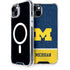 University of Michigan Jersey Split iPhone 14 Plus MagSafe Case