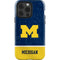 University of Michigan Jersey Split iPhone 14 Pro Impact Case
