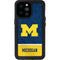 University of Michigan Jersey Split iPhone 14 Pro Max Waterproof Case