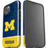 University of Michigan Jersey Split iPhone 15 Plus Impact Case