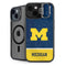 University of Michigan Jersey Split iPhone 15 Plus Kickstand Case