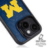 University of Michigan Jersey Split iPhone 15 Plus Kickstand Case