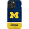 University of Michigan Jersey Split iPhone 15 Pro Impact Case