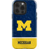 University of Michigan Jersey Split iPhone 15 Pro Impact Case