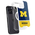 University of Michigan Jersey Split iPhone 15 Pro MagSafe Case