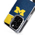 University of Michigan Jersey Split iPhone 15 Pro MagSafe Case