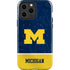 University of Michigan Jersey Split iPhone 15 Pro Max Impact Case
