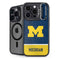 University of Michigan Jersey Split iPhone 15 Pro Max Kickstand Case