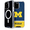 University of Michigan Jersey Split iPhone 15 Pro Max MagSafe Case