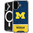 University of Michigan Jersey Split iPhone 16 MagSafe Case
