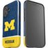 University of Michigan Jersey Split iPhone 16 Plus Impact Case
