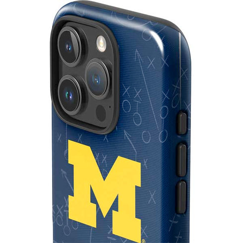 University of Michigan Jersey Split iPhone 16 Pro Impact Case