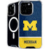 University of Michigan Jersey Split iPhone 16 Pro MagSafe Case